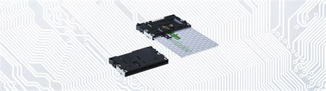 smart card connector with debris slot|Robust smart card connector 840.